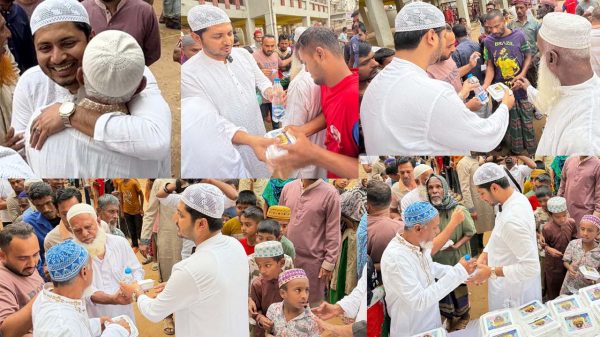 রাজধানীতে অসহায় ও সুবিধাবঞ্চিতদের মাঝে ‘জনতার কাউন্সিলর’ মীর ইমরান হোসেন মিথুনের ইফতার বিতরণ